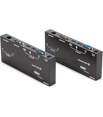 Amazon.com: ATEN CE700A Console Extender USB VGA KVM Extender CAT5